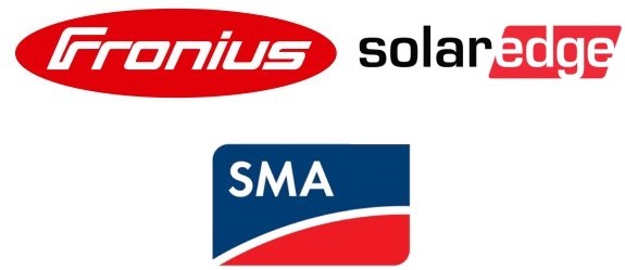 Solar inverters SolarEdge Fronius SMA